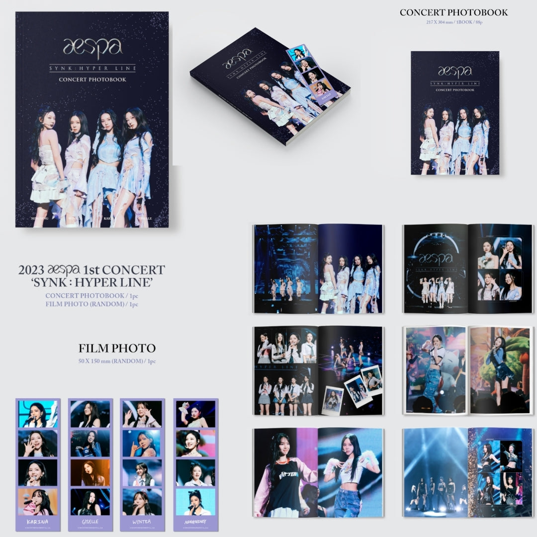 [Preorder] aespa 1st Concert 'SYNK : HYPER LINE' Photobook