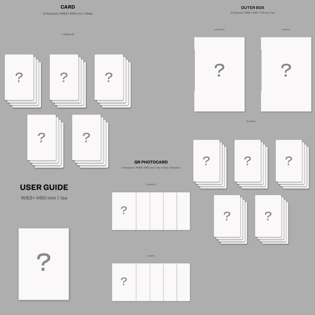 [Preorder] LE SSERAFIM 3rd Mini Album 'Easy' (Weverse Albums ver.) (Random)