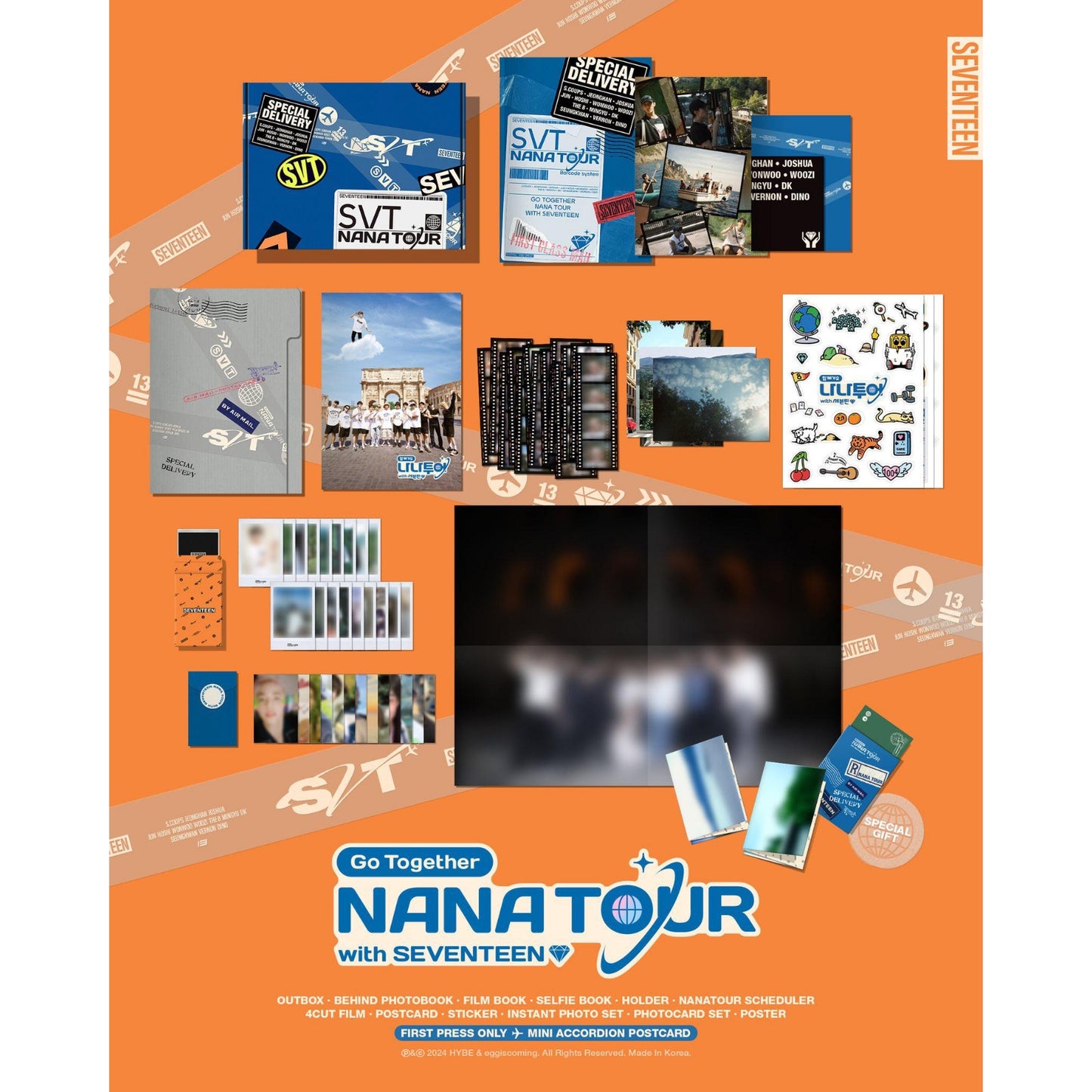 [Preorder] Seventeen - NANA TOUR WITH SEVENTEEN 2024 Moment Package