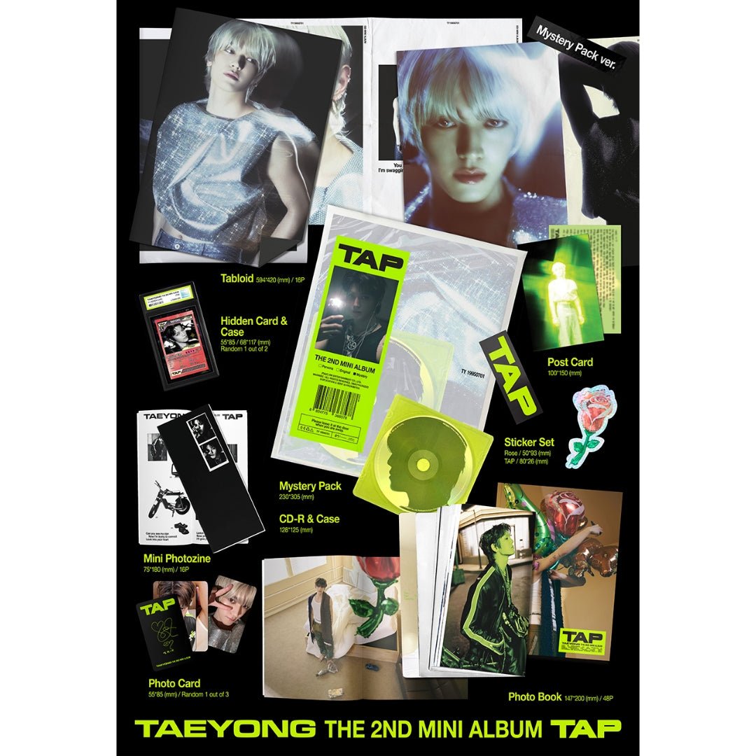 [Preorder] Taeyong 2nd Mini Album 'Tap' (Mystery Pack ver.)