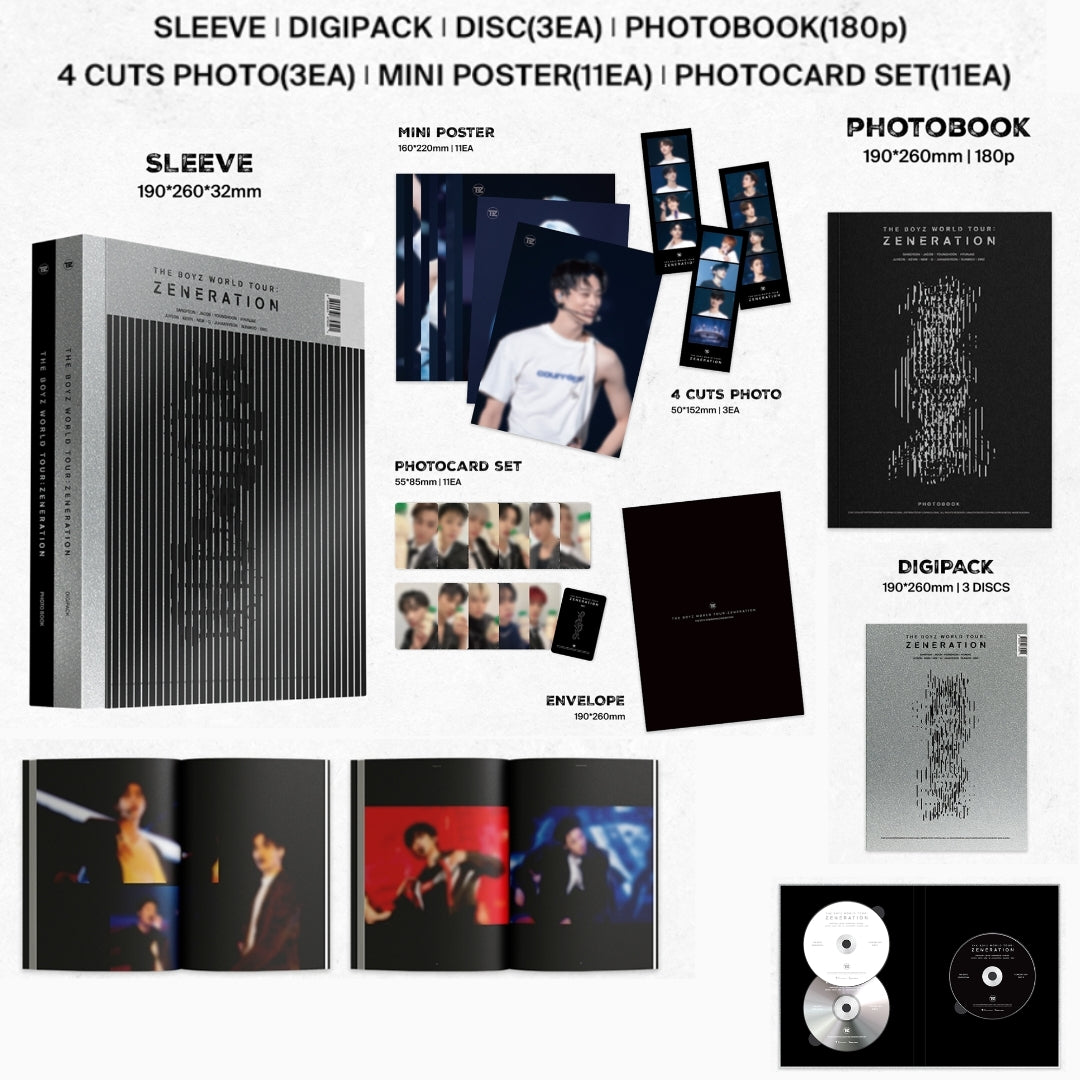 [Preorder] THE BOYZ 2nd World Tour: ZENERATION (DVD)