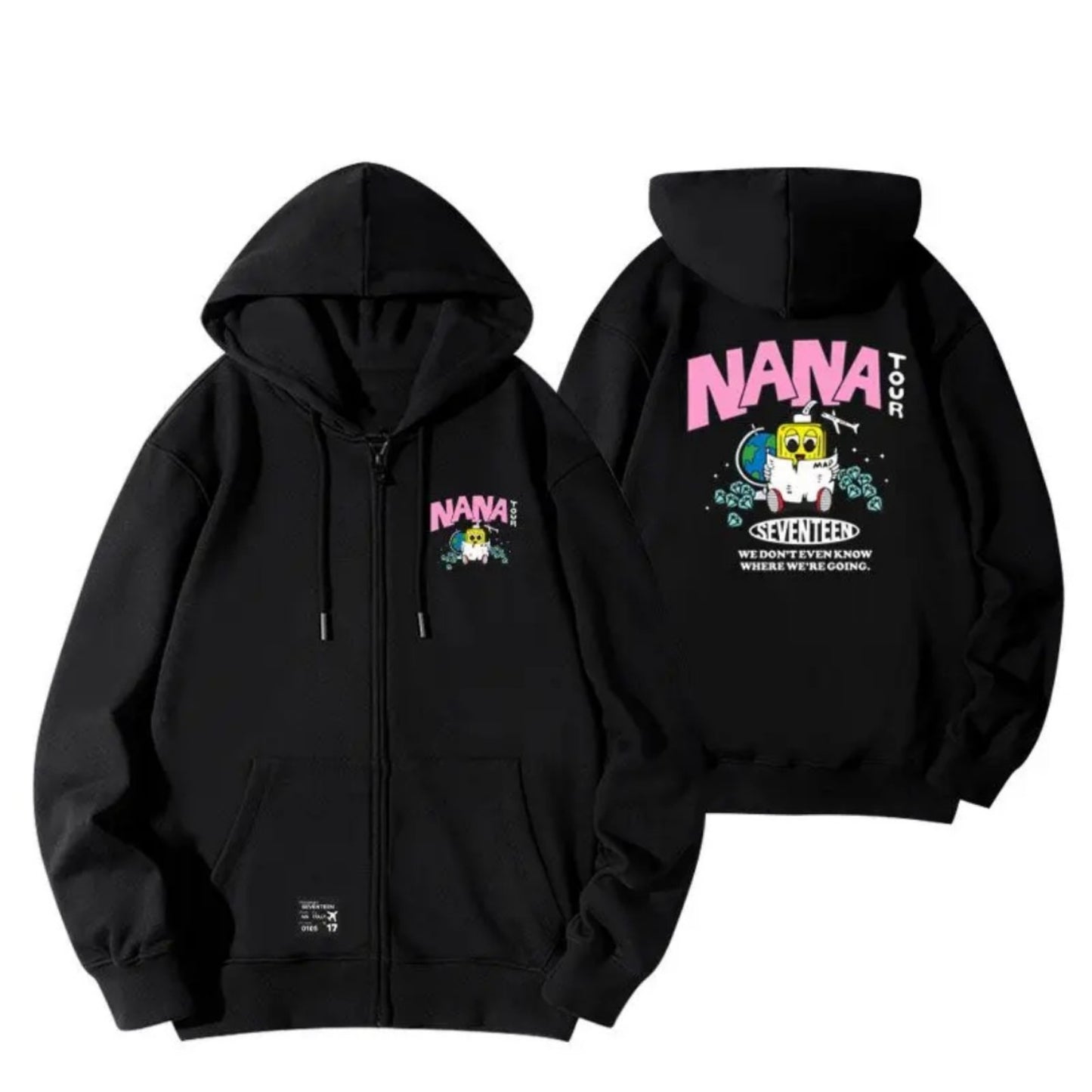 [Preorder] Seventeen 'Nanatour' Zip-up Hoodie (Type.A)