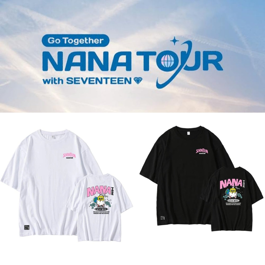 [Preorder] Seventeen 'Nanatour' Cotton Tee (Type.B)