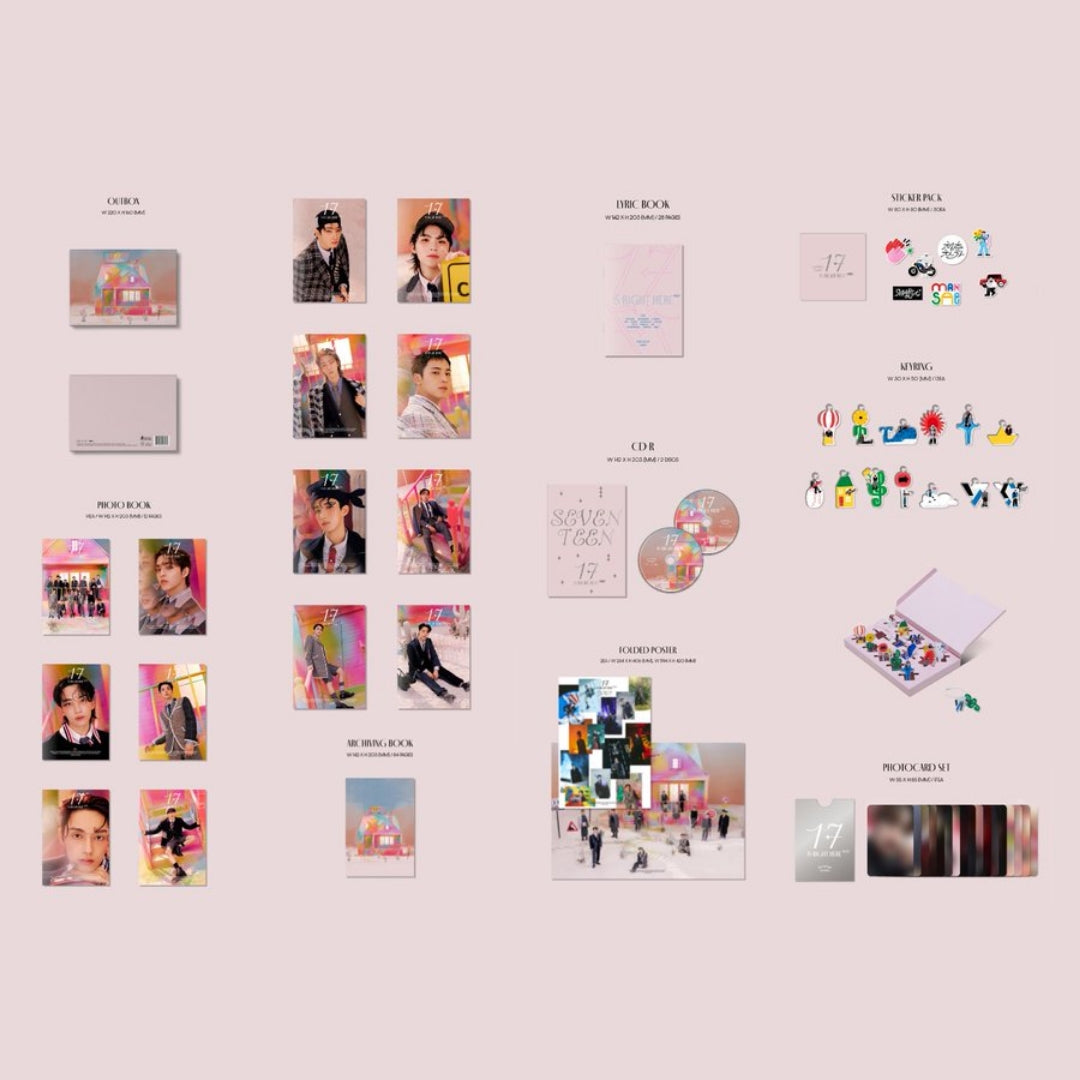 [Preorder] Seventeen Best Album - 17 IS RIGHT HERE (Deluxe ver)