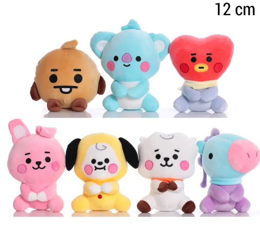 [Preorder] BT21 Baby Sitting Doll Keyring (12cm)