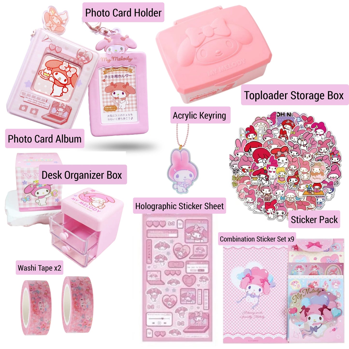 [On hand] My Melody Bundle Kit