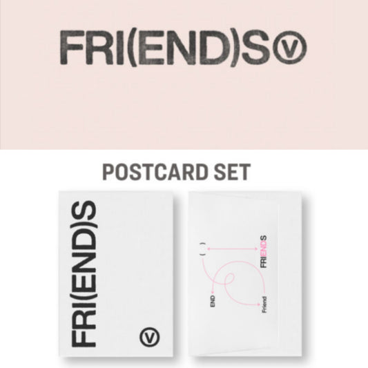 [On hand] V 'FRI(END)S' - Official Goods 'Postcard Set'