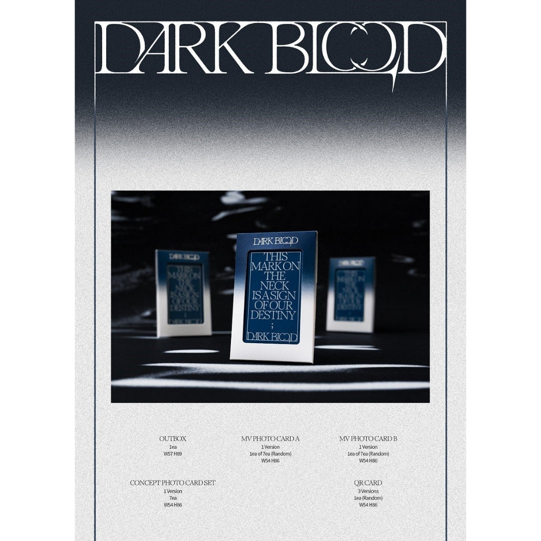 [Preorder] Enhypen 4th Mini Album 'Dark Blood' (Weverse Albums ver)