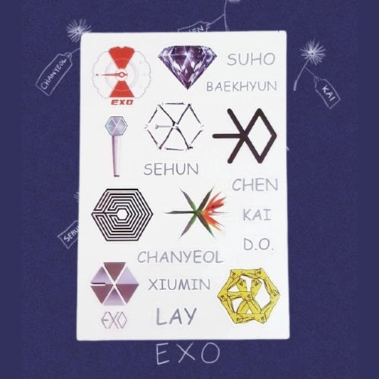 [On hand] EXO Sticker Sheet