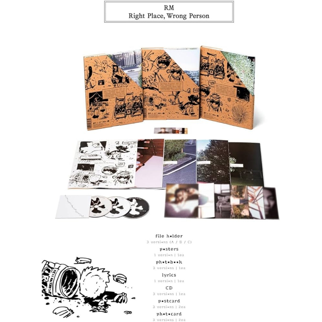 RM 2nd Solo Album 'Right Place, Wrong Person'