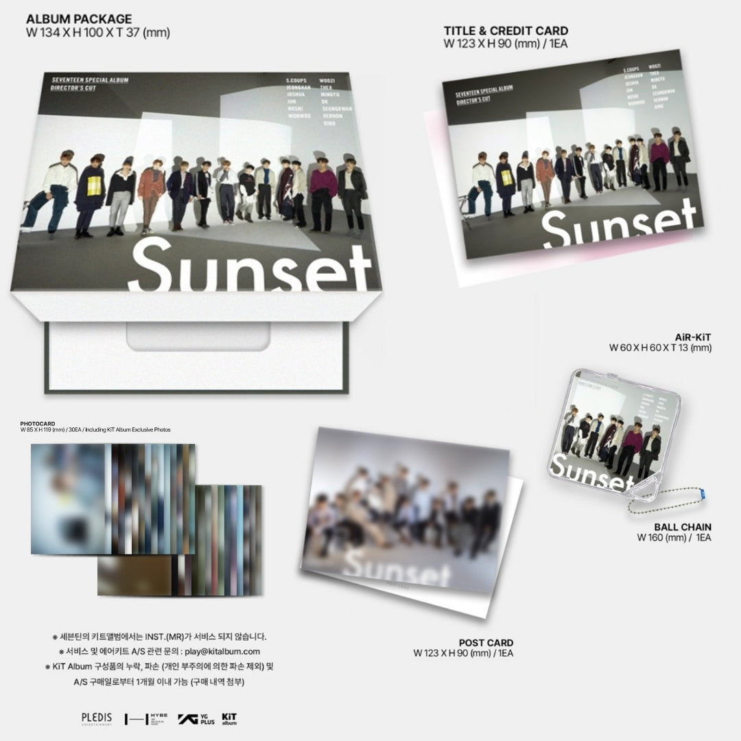 [Preorder] Seventeen - Special Album 'Director's Cut' (KiT ver)