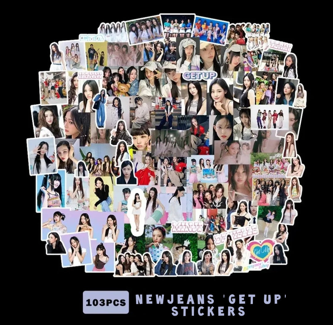 NewJeans 'Get Up' Stickers (103 pcs)