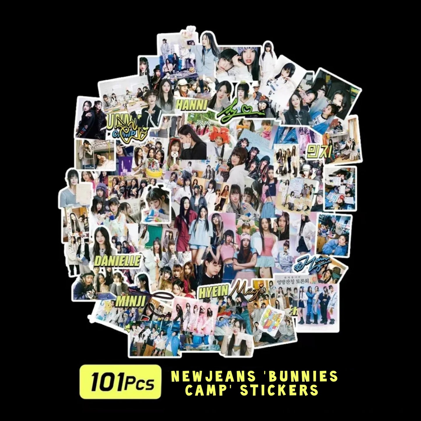 NewJeans 'Bunnies Camp' Stickers (101 pcs)