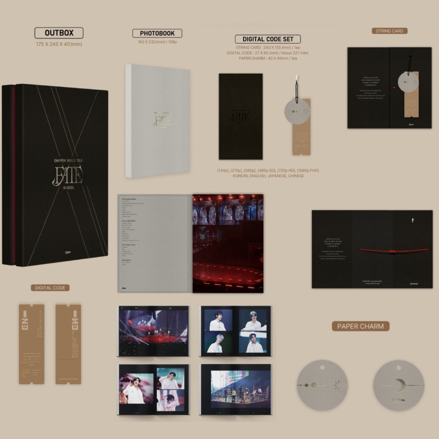 [Preorder] Enhypen World Tour 'FATE' In SEOUL