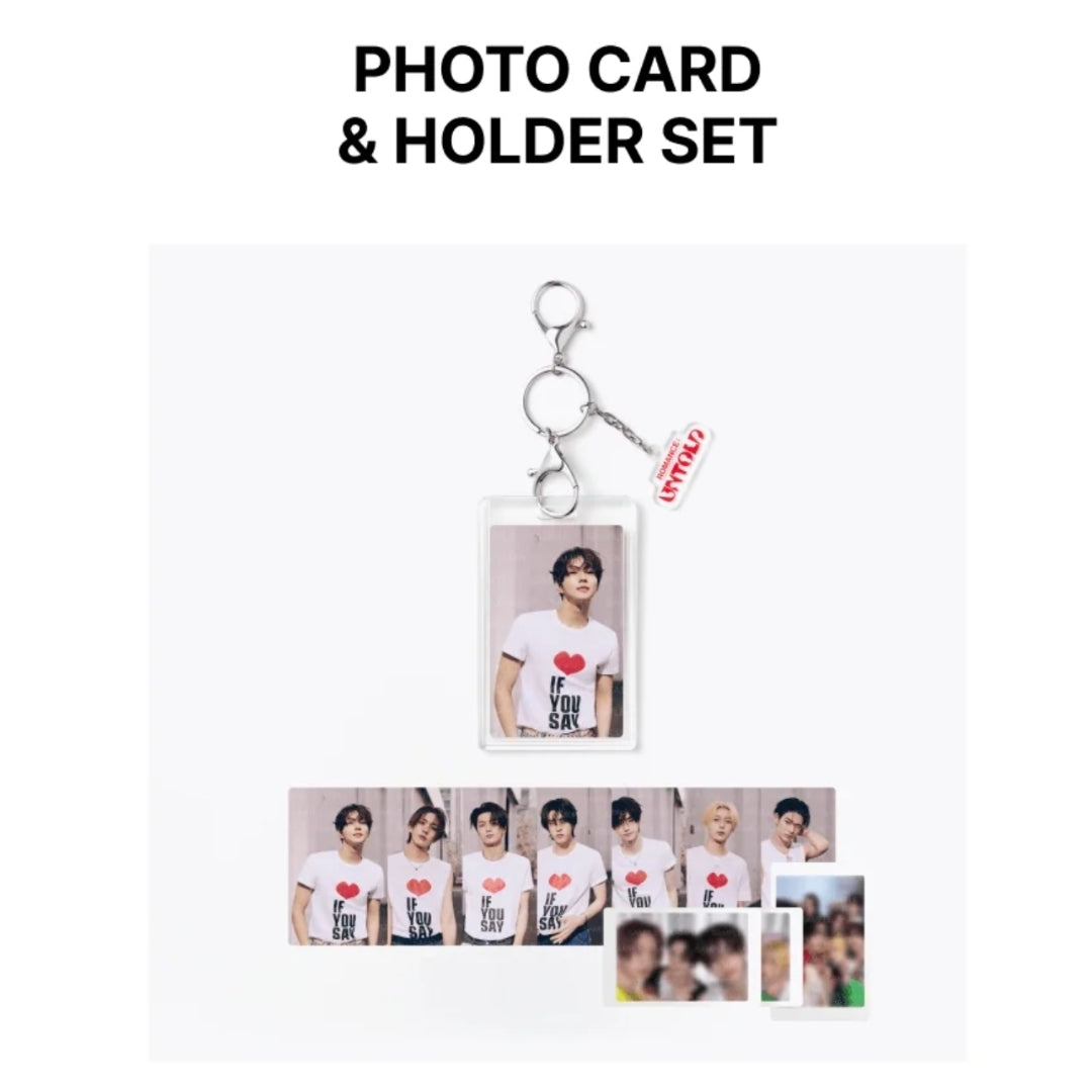 [Preorder] Enhypen 'Romance: Untold' - Official MD (Photo Card & Holder Set)