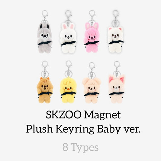 [Preorder] Stray Kids 'dominATE Seoul World Tour' - Official MD [SKZOO Magnet Plush Keyring Baby ver.]