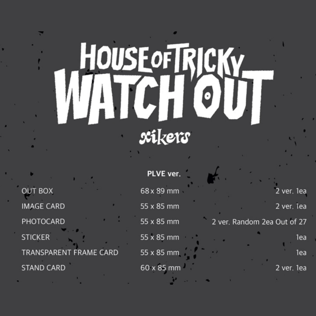 xikers 4th Mini Album 'HOUSE OF TRICKY: WATCH OUT' (PLVE ver) (Random)