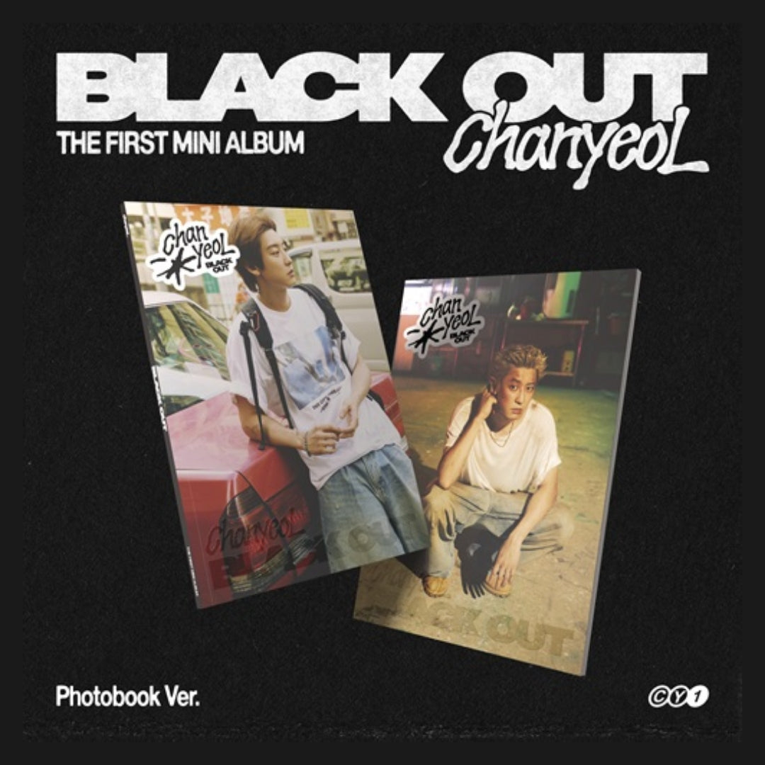 [Preorder] Chanyeol The First Mini Album 'Black Out' (Photo Book ver) (Random) (with P.O.B)