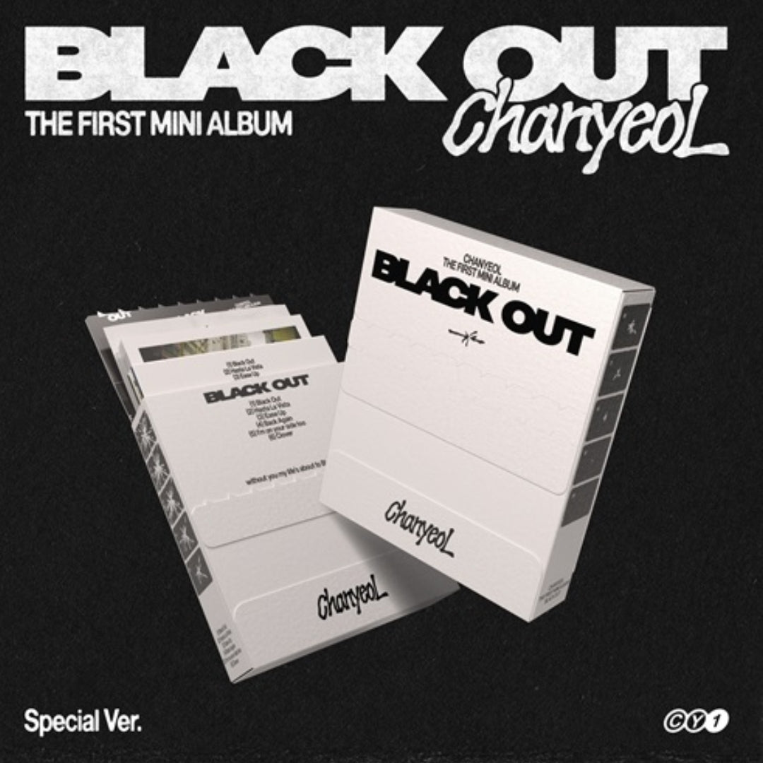 [Preorder] Chanyeol The First Mini Album 'Black Out' (Special ver)