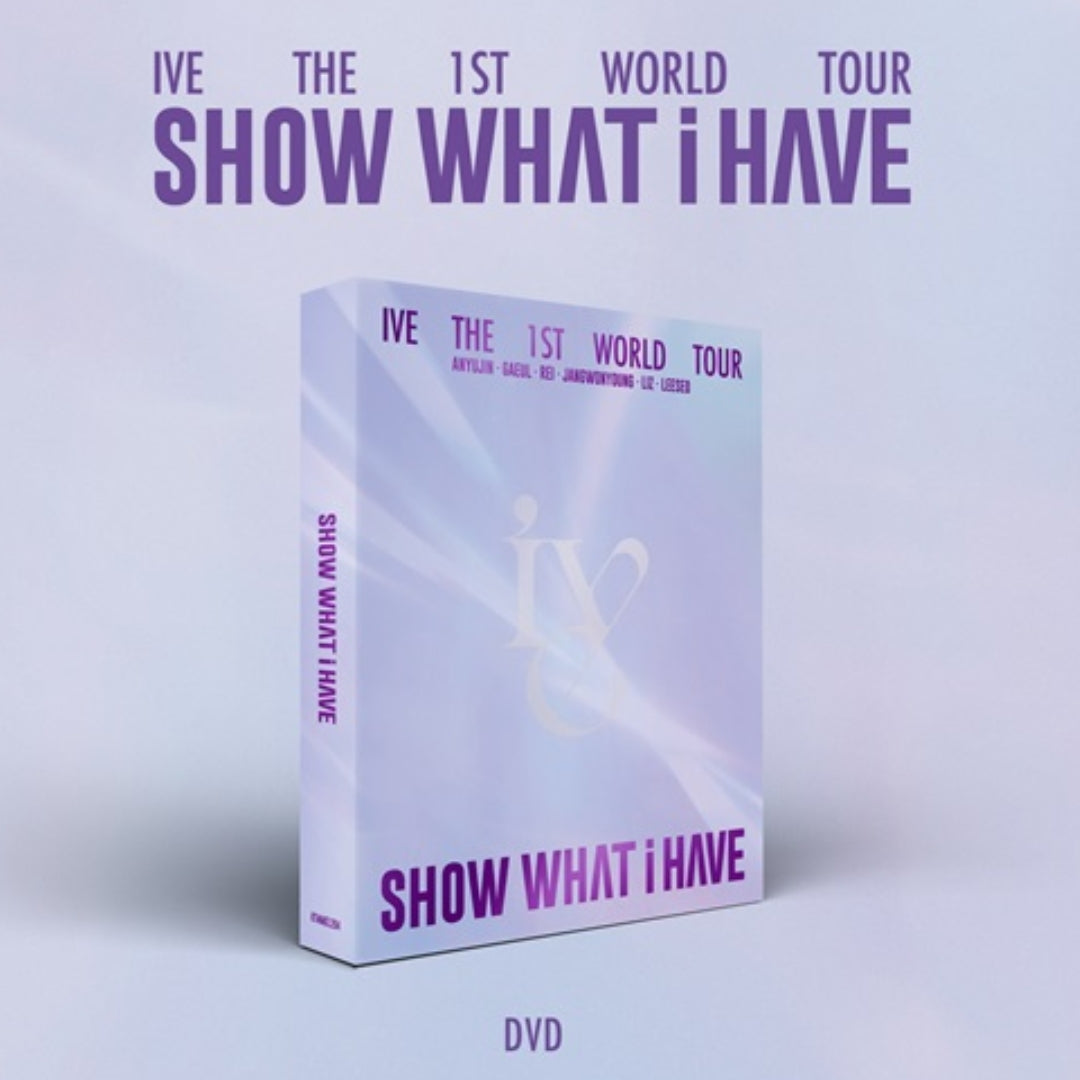 [Preorder] IVE - THE 1ST WORLD TOUR 'SHOW WHAT i HAVE' (DVD)