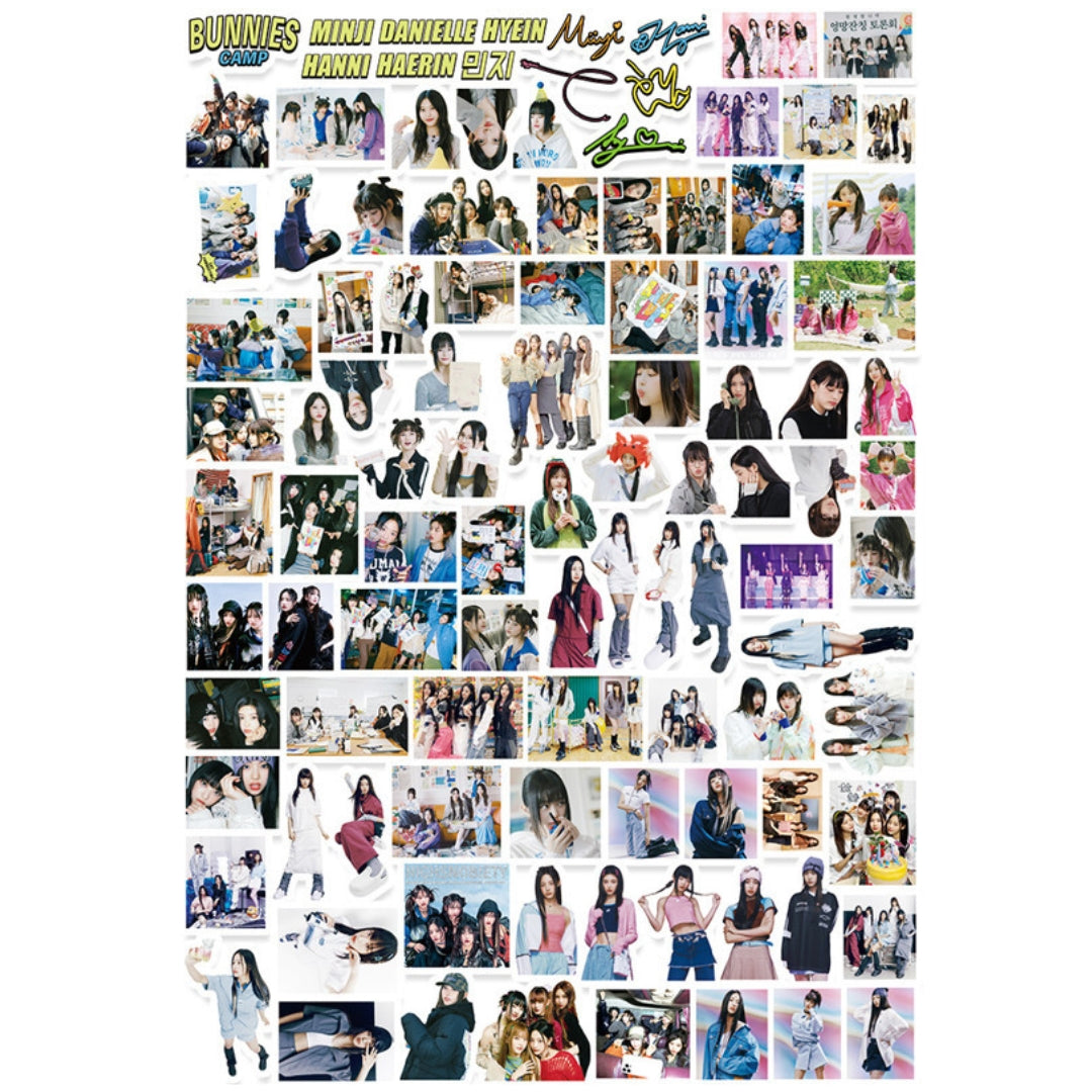 NewJeans 'Bunnies Camp' Stickers (101 pcs)