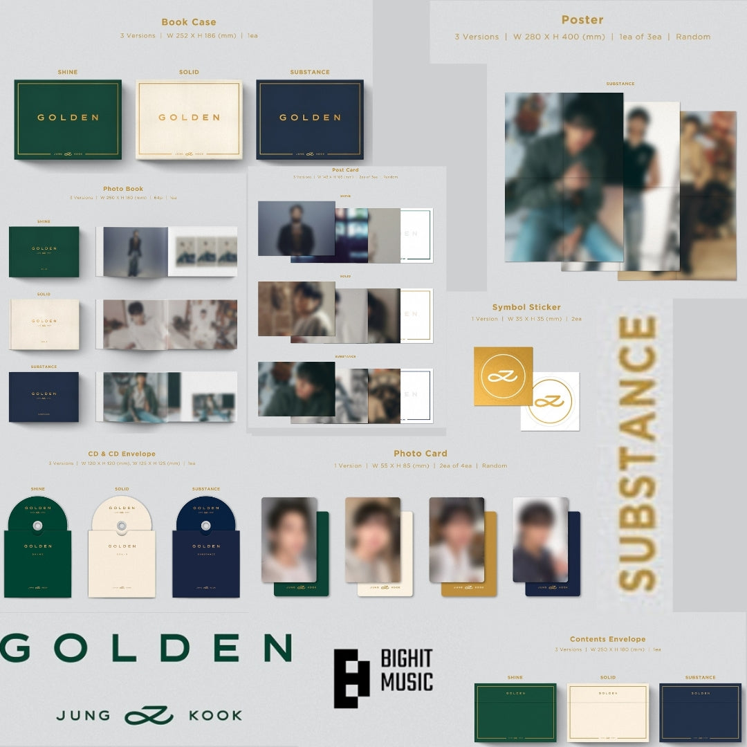 [On hand] Jung Kook 1st Solo Album 'Golden'