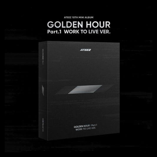 [Preorder] ATEEZ 10th Mini Album 'GOLDEN HOUR : Part.1 WORK TO LIVE VER.'