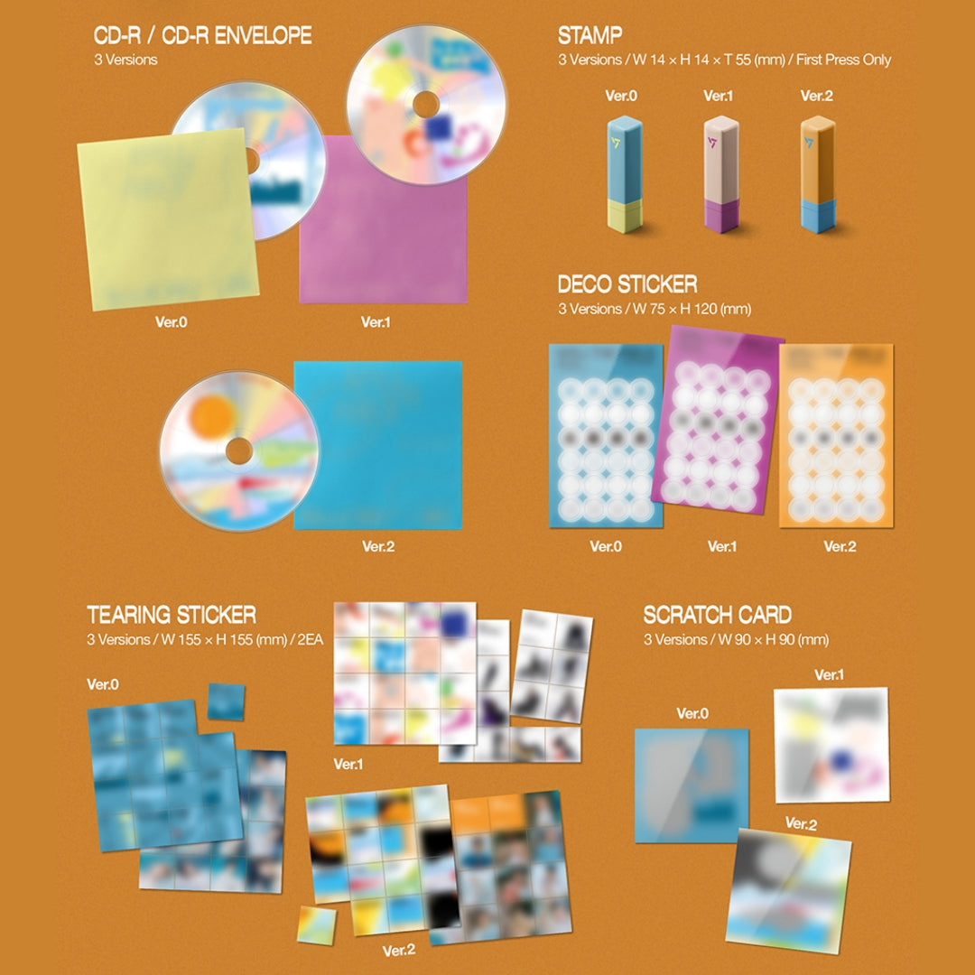 [Preorder] SEVENTEEN 12th Mini Album 'I FELT HELPLESS' (Standard ver) (Random)