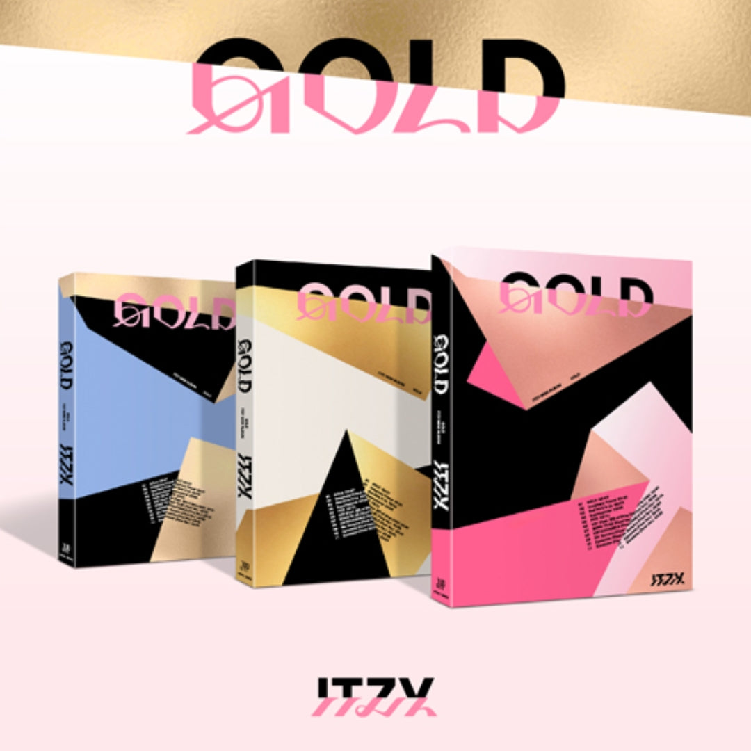 [Preorder] ITZY 2nd Album 'GOLD' (Standard ver) (Random) (with P.O.B)