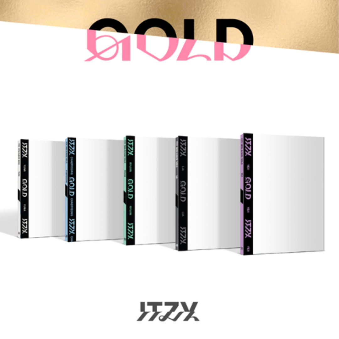 [Preorder] ITZY 2nd Album 'GOLD' (Digipack ver) (Random) (with P.O.B)