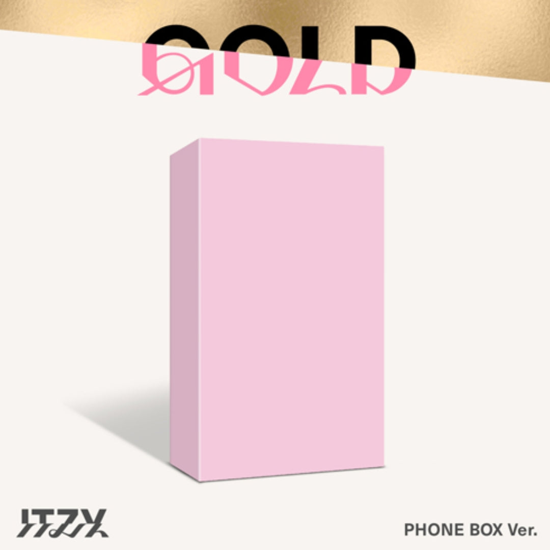 [Preorder] ITZY 2nd Album 'GOLD' (Phone Box ver) (with P.O.B)