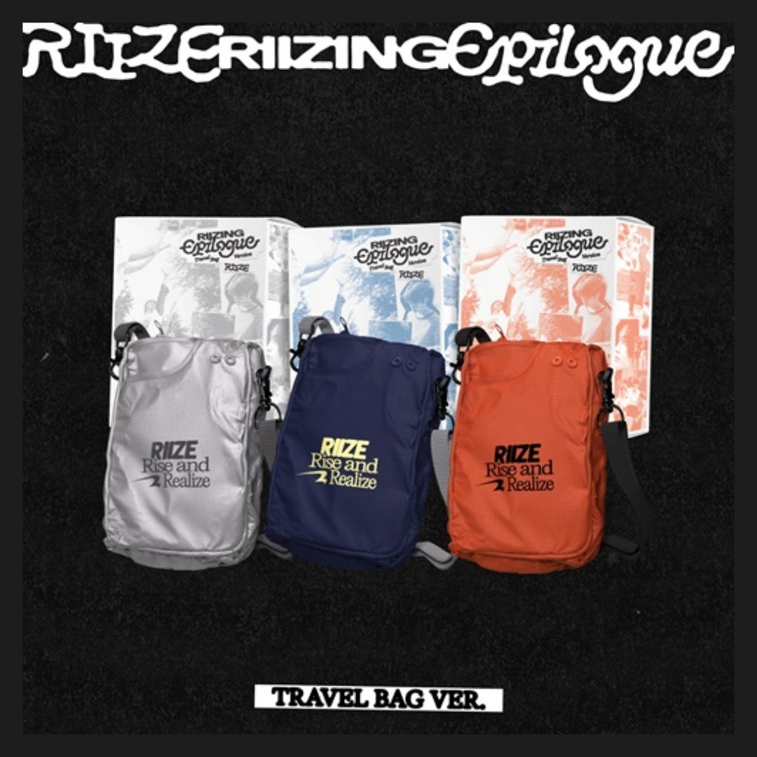 [Preorder] [Limited] RIIZE 1st Mini Album 'RIIZING : EPILOGUE' (Travel Bag ver) (Random)