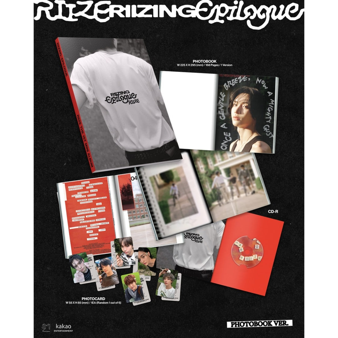 [Preorder] RIIZE 1st Mini Album 'RIIZING : EPILOGUE' (Photo Book ver)