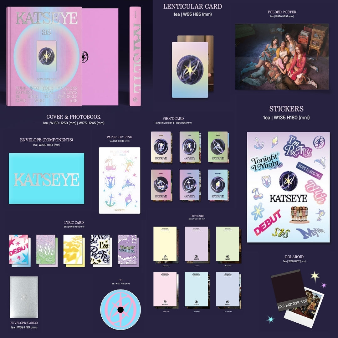 [Preorder] KATSEYE Debut Album 'SIS' (Soft Is Strong) (Random)