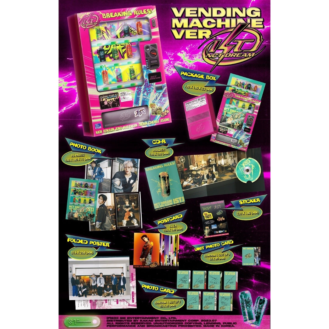 [Preorder] NCT DREAM 3rd Album - ISTJ (Vending Machine ver)