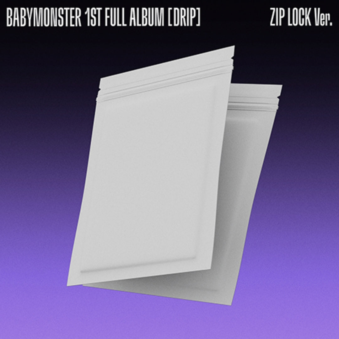 [Preorder] BABYMONSTER 1st Full Album 'DRIP' (Zip Lock ver.)