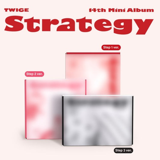 [Preorder] Twice 14th Mini Album 'Strategy' (Random) (with P.O.B)