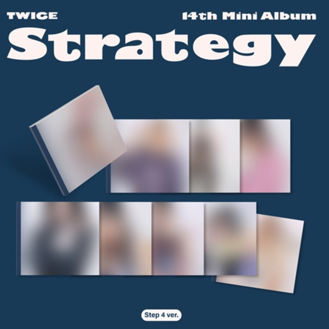 [Preorder] Twice 14th Mini Album 'Strategy' (Step4 ver - Random) (with P.O.B)