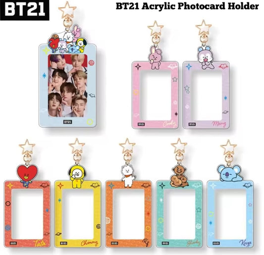 [Preorder] BT21 Acrylic Photocard Holder