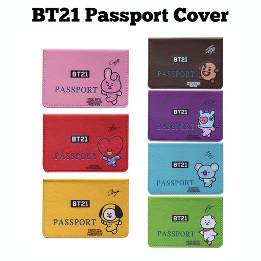 [Preorder] BT21 Passport Cover