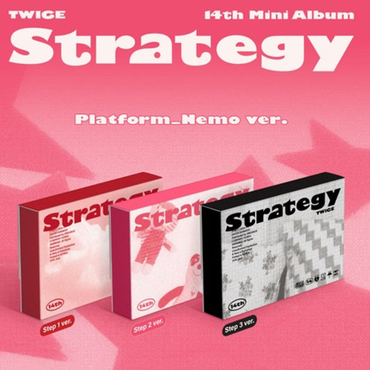 [Preorder] Twice 14th Mini Album 'Strategy' (Nemo album) (Random)