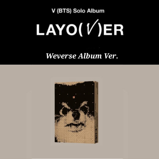 [On hand] V (BTS) 1st Solo Album 'Layover' (Weverse Albums ver.)