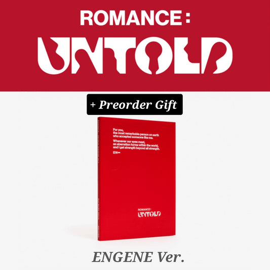 Enhypen 2nd Album 'Romance: Untold' (Engene ver) (with P.O.B)