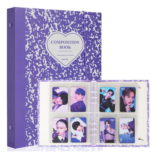 Composition Book A5 Binder + Refills (Purple)