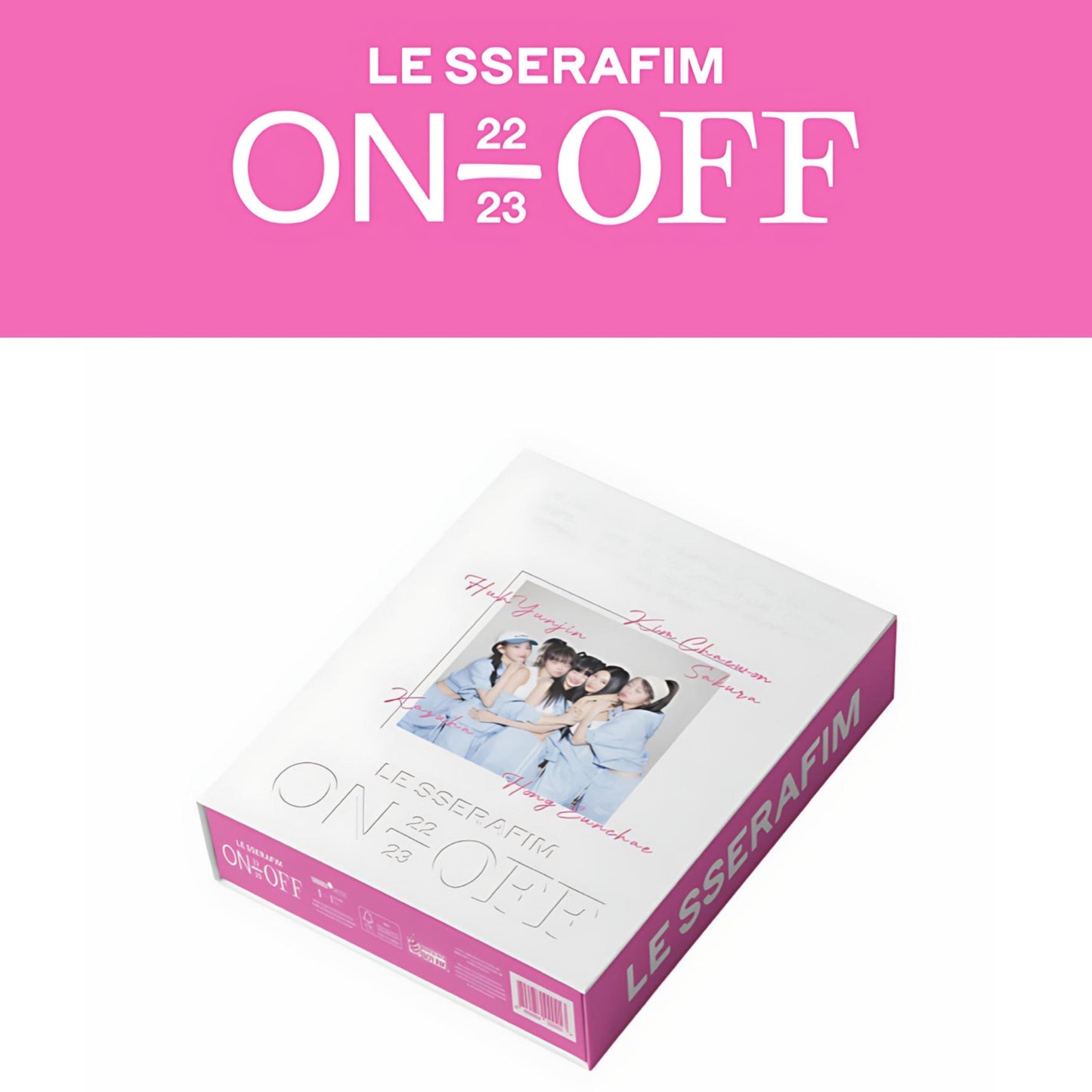 LE SSERAFIM 'ON-OFF' 22-23