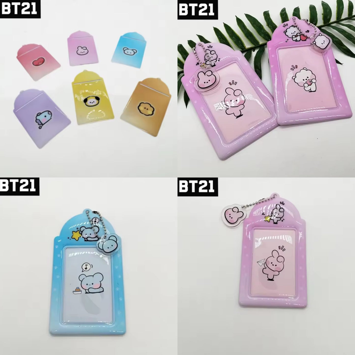 [Restock] BT21 - Photocard Holder + Pendant