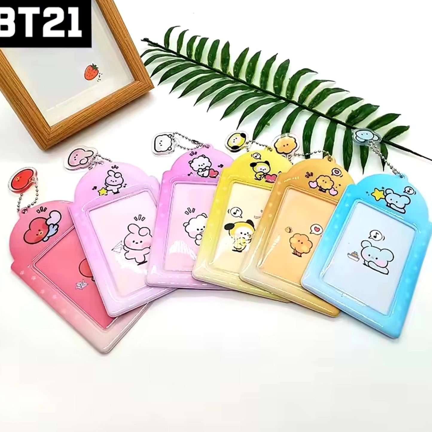 [Restock] BT21 - Photocard Holder + Pendant