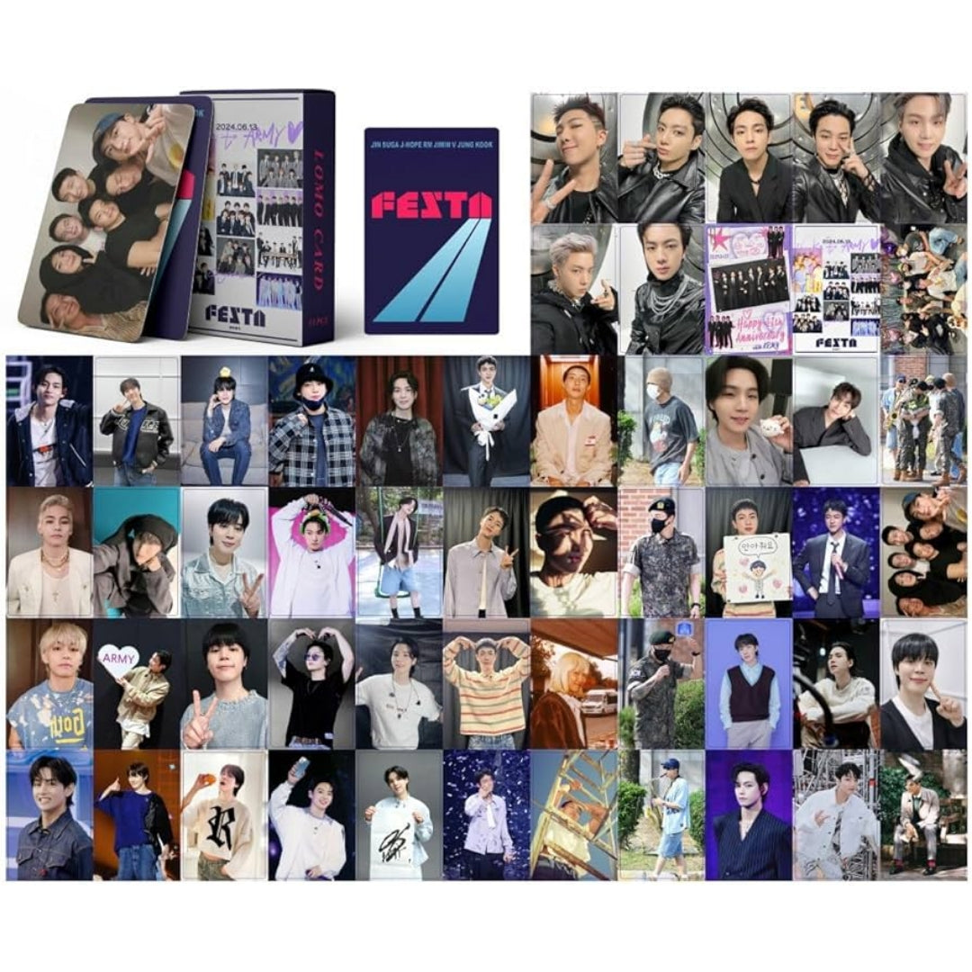 BTS '2024 FESTA' Photocards (55 pcs)