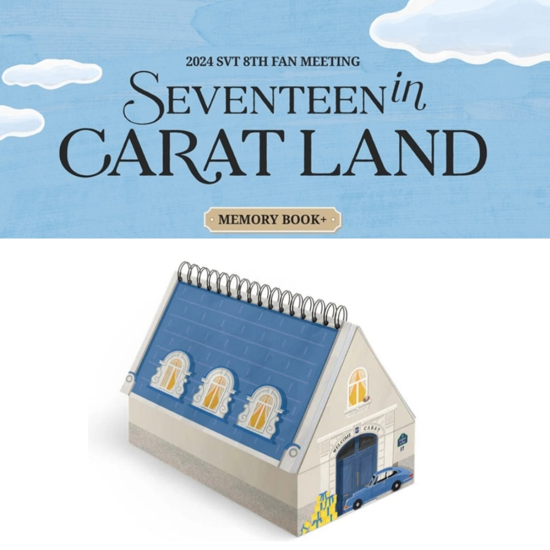 SEVENTEEN - 2024 SVT 8TH FAN MEETING [SEVENTEEN IN CARAT LAND]MEMORY BOOK+