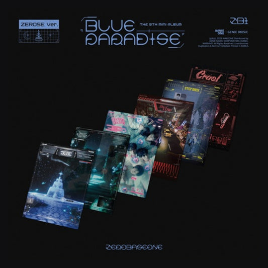 [Preorder] ZEROBASEONE The 5th Mini Album 'Blue Paradise' (Zerose ver - Random)